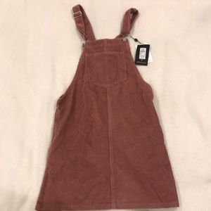 Blush Corduroy Overalls